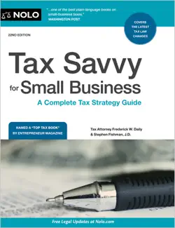 tax savvy for small business book cover image