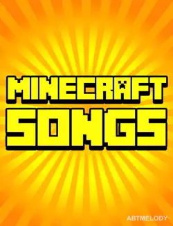 minecraft songs book cover image