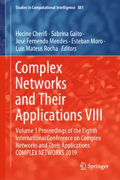 complex networks and their applications viii book cover image