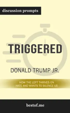 triggered: how the left thrives on hate and wants to silence us by donald trump jr. (discussion prompts) book cover image