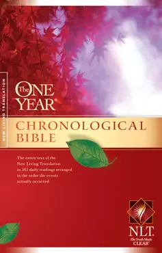 the one year chronological bible nlt book cover image