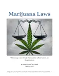 Marijuana laws- Wrapping our heads around the Obstruction of Legalization book summary, reviews and download
