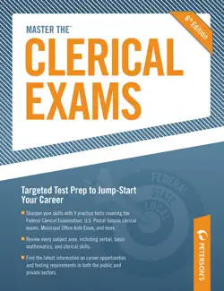 master the clerical exams book cover image