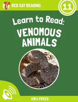 learn to read: venomous animals book cover image