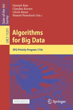 algorithms for big data imagen de la portada del libro