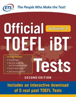 official toefl ibt tests volume 2, second edition book cover image