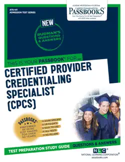 certified provider credentialing specialist book cover image