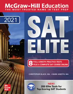 mcgraw-hill education sat elite 2021 book cover image