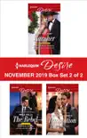 Harlequin Desire November 2019 - Box Set 2 of 2 synopsis, comments