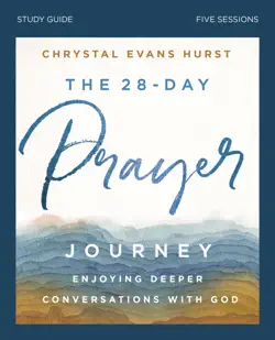 the 28-day prayer journey bible study guide book cover image