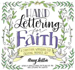 hand lettering for faith book cover image