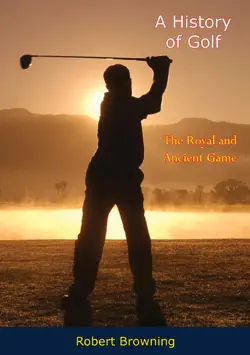a history of golf book cover image