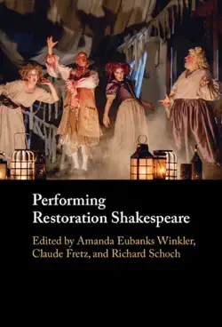 performing restoration shakespeare imagen de la portada del libro