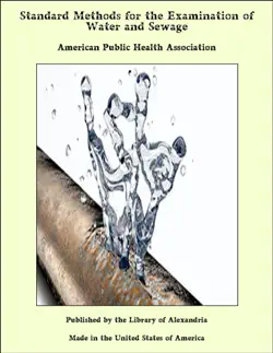 standard methods for the examination of water and sewage book cover image