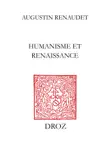 Humanisme et Renaissance synopsis, comments