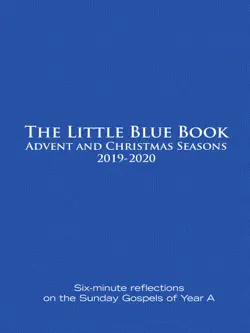 the little blue book advent and christmas seasons 2019-2020 book cover image
