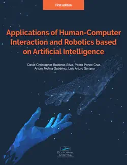 applications of human-computer interaction and robotics based on artificial intelligence book cover image
