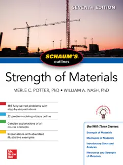 schaum's outline of strength of materials, seventh edition book cover image