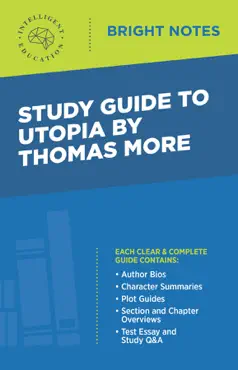 study guide to utopia by thomas more book cover image