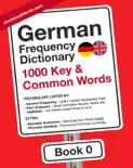 German Frequency Dictionary - 1000 Key & Common German Words in Context e-book