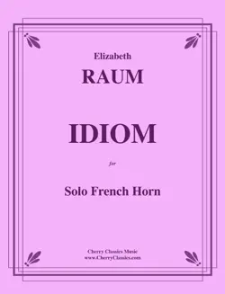idiom for solo french horn book cover image