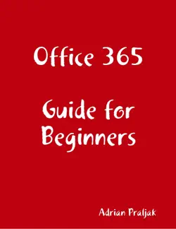office 365 guide for beginners book cover image