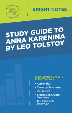 study guide to anna karenina by leo tolstoy book cover image