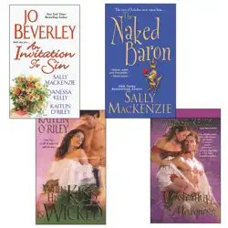 hot historicals bundle with an invitation to sin, the naked baron, when his kiss is wicked, & mastering the marquess book cover image