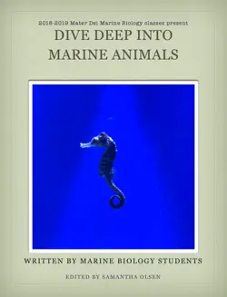 dive deep into marine animals book cover image