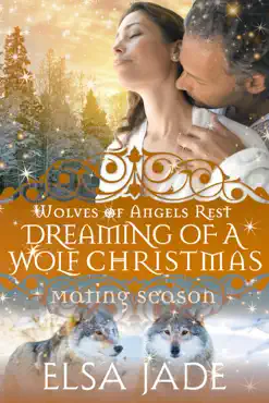dreaming of a wolf christmas book cover image