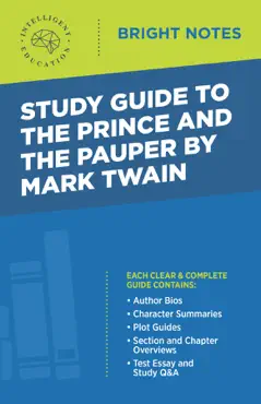 study guide to the prince and the pauper by mark twain book cover image
