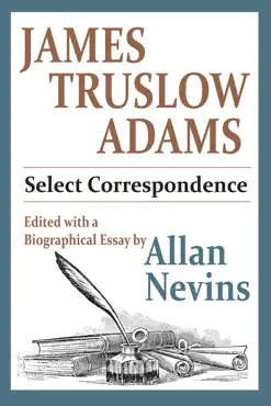 james truslow adams book cover image