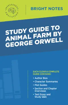 study guide to animal farm by george orwell book cover image
