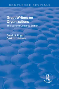 great writers on organizations book cover image
