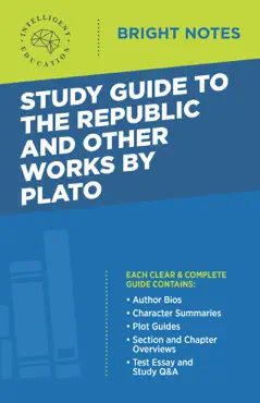 study guide to the republic and other works by plato book cover image