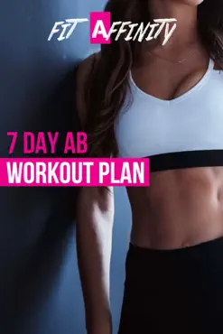 7 day ab workout plan book cover image