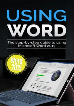 using word 2019 book cover image
