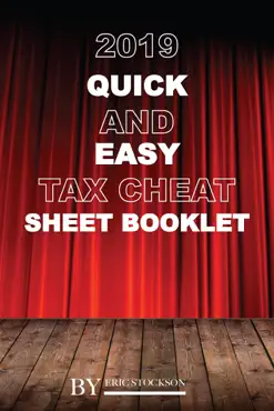 2019 quick and easy tax cheat sheet booklet book cover image