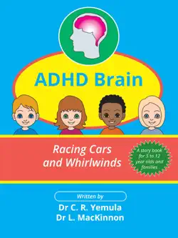 adhd brain - racing cars and whirlwinds book cover image