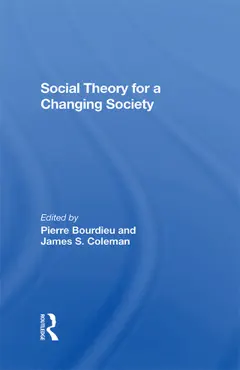 social theory for a changing society imagen de la portada del libro