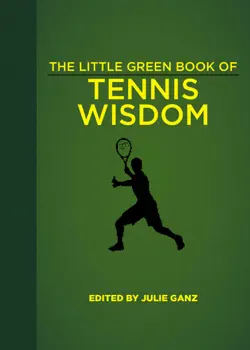 the little green book of tennis wisdom book cover image