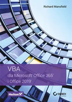 vba dla microsoft office 365 i office 2019 book cover image
