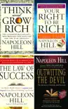 Napoleon Hill Collection 4 Books set: Think and Grow Rich,The Law of Success,Outwitting the Devil,Your Right to Be Rich.
