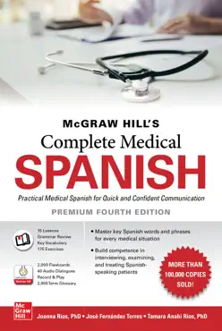 mcgraw hill's complete medical spanish, premium fourth edition book cover image