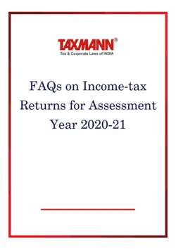 faqs on income-tax returns for assessment year 2020-21 book cover image