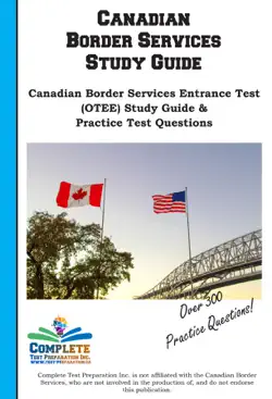 canadian border services test prep book cover image