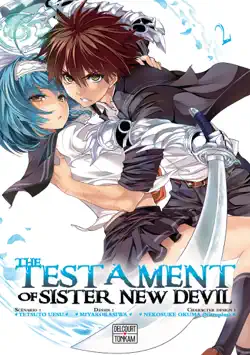the testament of sister new devil t02 book cover image