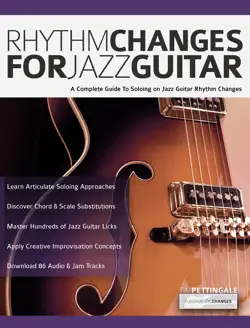 rhythm changes for jazz guitar book cover image