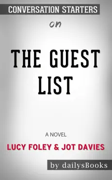the guest list: a novel by lucy foley: conversation starters book cover image