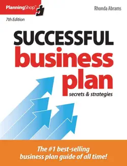 successful business plan book cover image